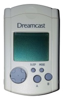Dreamcast Official VMU (Original White) (Includes Cap)