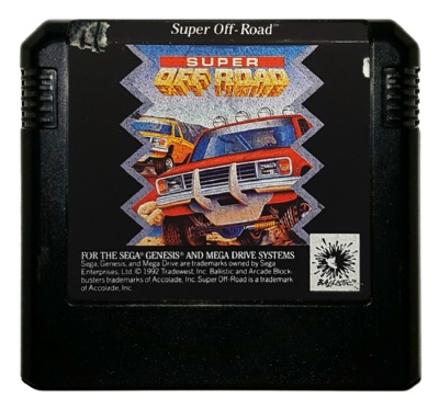 Super Off Road - Mega Drive