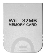 Wii Memory Card