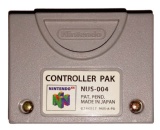 N64 Official Controller Pak Memory Card (NUS-004)