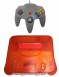 N64 Console + 1 Controller (Fire Orange) - N64