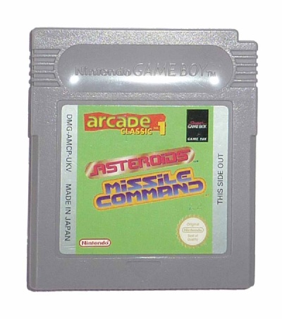 Arcade Classic No. 1: Asteroids & Missile Command - Game Boy