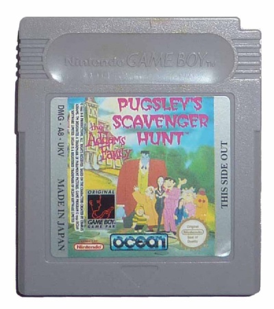 The Addams Family: Pugsley's Scavenger Hunt - Game Boy
