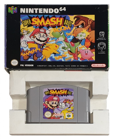 Super Smash Bros. (Boxed) - N64