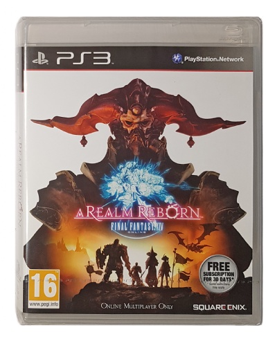 Final Fantasy XIV: A Realm Reborn (New & Sealed) - Playstation 3