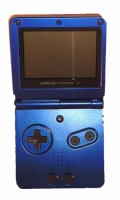 Game Boy Advance SP Console (Blue) (AGS-001)