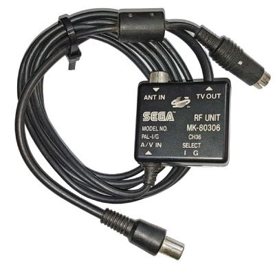 Saturn TV Cable: Official RF Unit (MK-80306) - Saturn