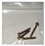 Gamecube Replacement Part: 4 x Official Console Security Screws