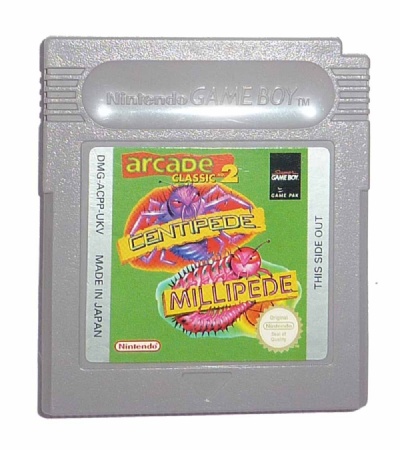 Arcade Classic No. 2: Centipede & Millipede - Game Boy
