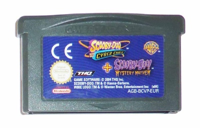 2 Games in 1: Scooby-Doo and the Cyber Chase + Scooby-Doo!: Mystery Mayhem - Game Boy Advance