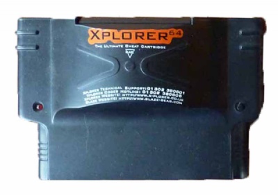 N64 Xplorer 64: The Ultimate Cheat Cartridge - N64