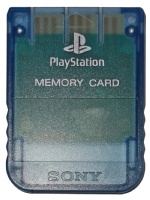 PS1 Official Memory Card (Coloured) (SCPH-1020)