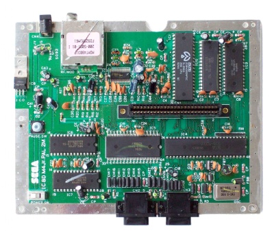 Master System II Replacement Part: Official Console Motherboard (IC BD M4Jr. PAL 2M) - Master System