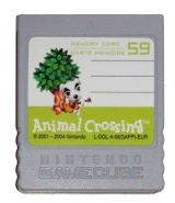 Gamecube Official Memory Card 59 (Animal Crossing)