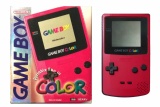 Game Boy Color Console (Berry Red) (CGB-001) (Boxed)