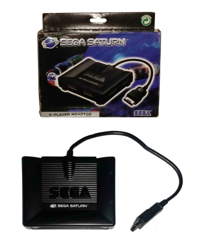 Saturn Official 6-Player Multi-Tap Adaptor (Boxed) - Saturn