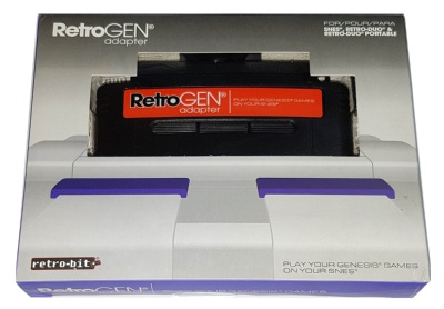 SNES RetroGen Mega Drive Adaptor (Boxed) - SNES