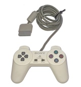 PS1 Official Original Controller (SCPH-1080) (White)