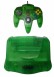N64 Console + 1 Controller (Jungle Green) - N64