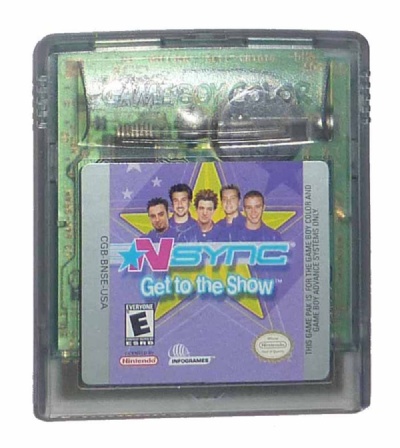 NSYNC: Get to the Show - Game Boy