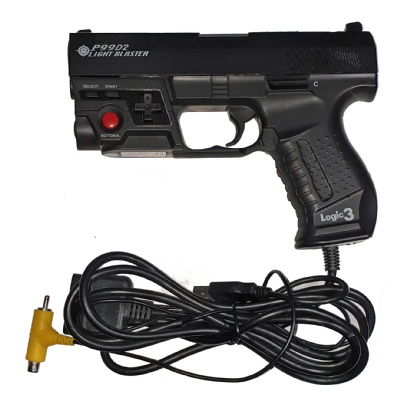PS2 Gun Controller: Logic3 P99D2 Light Blaster (Excludes Reload Pedal) - Playstation 2