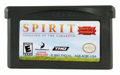 Spirit: Stallion of the Cimarron: Search for Homeland - Game Boy Advance