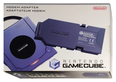 Gamecube Official Modem Adaptor (DOL-012) (Boxed) - Gamecube