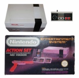 NES Console + 1 Controller (NESE-001) (Boxed) (Action Set)