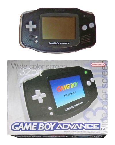 Game Boy Advance Console (Black) (Boxed) - Game Boy Advance