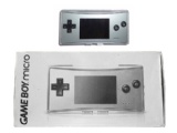 Game Boy Micro Console (Silver) (Boxed)