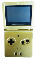 Game Boy Advance SP Console (Zelda Gold) (AGS-001)