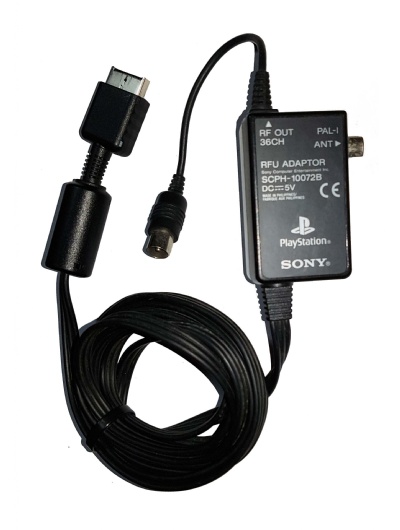PS1 TV Cable: Official Sony RFU Adaptor (SCPH-10072B) - Playstation