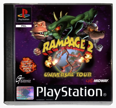 Rampage 2: Universal Tour - Playstation