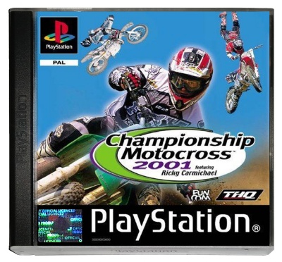 Championship Motocross 2001 featuring Ricky Carmichael - Playstation