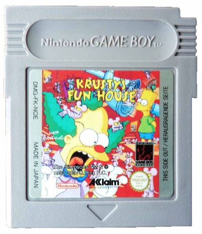 Krusty's Fun House - Game Boy