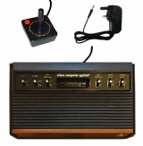 Atari 2600 Console + 1 Controller (CX2600 6-Switch Woody Version)