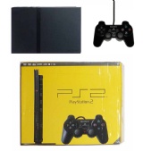PS2 Console + 1 Controller (Slimline Black) (Boxed)