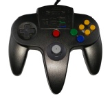 N64 Controller: Ascii Pad 64 (Metallic Black)