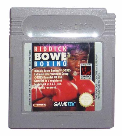Riddick Bowe Boxing - Game Boy
