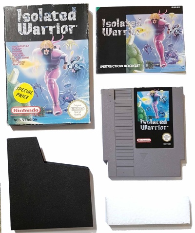 Isolated Warrior (Boxed with Manual) - NES