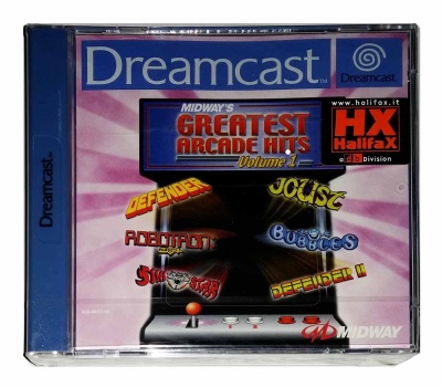 Midway's Greatest Arcade Hits Vol 1 (New & Sealed) - Dreamcast