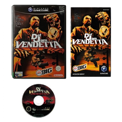 Def Jam Vendetta Gamecube Game