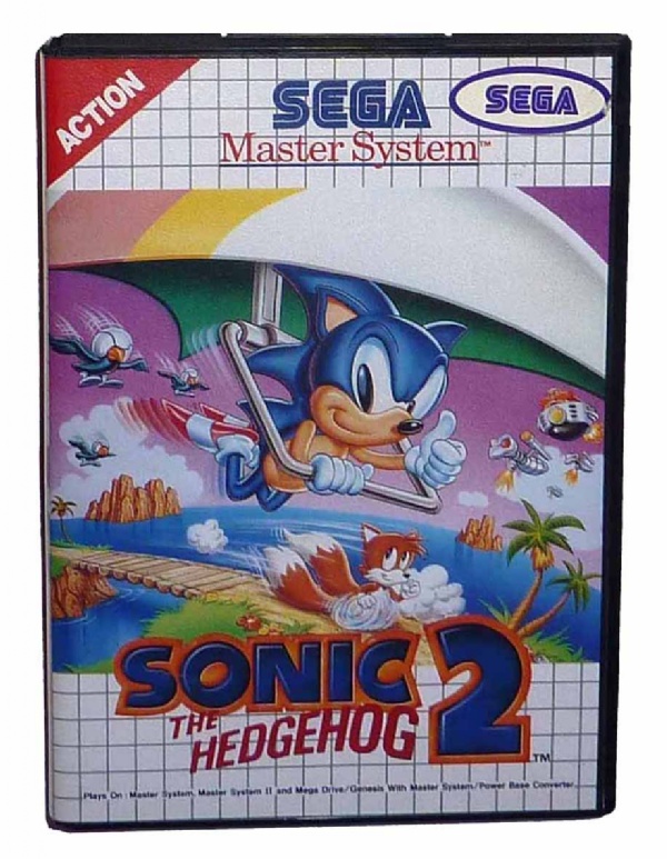 Sonic the Hedgehog 2 Sega Master System Game