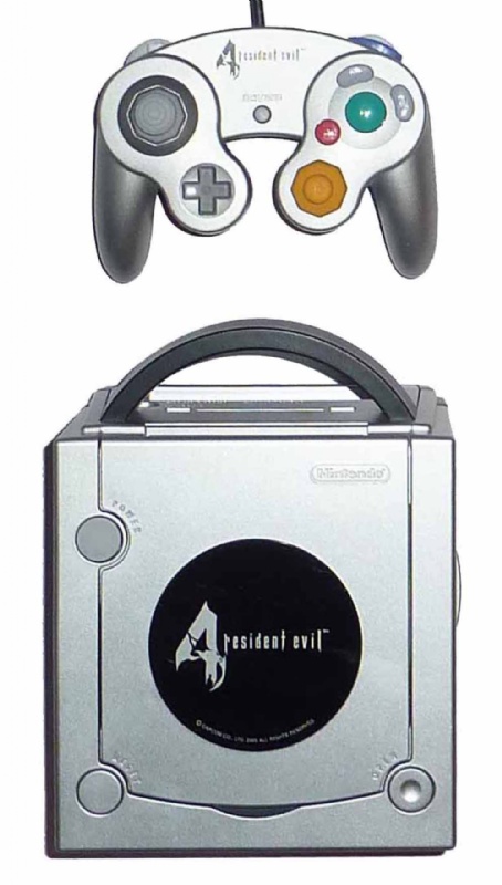 resident evil 4 gamecube console