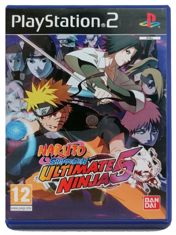 Naruto Ultimate Ninja 5  CAPAS DE DVD - CAPAS PARA DVD