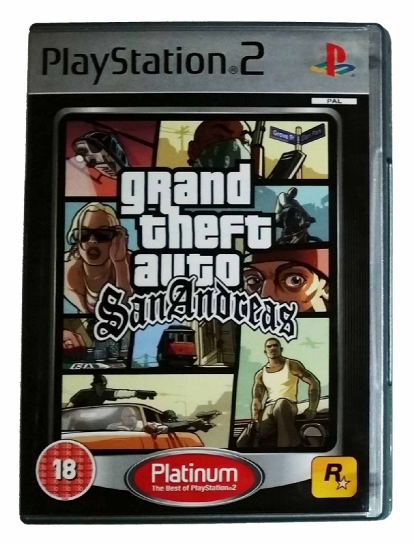 Grand Theft Auto: San Andreas Sony PS2 Video Games