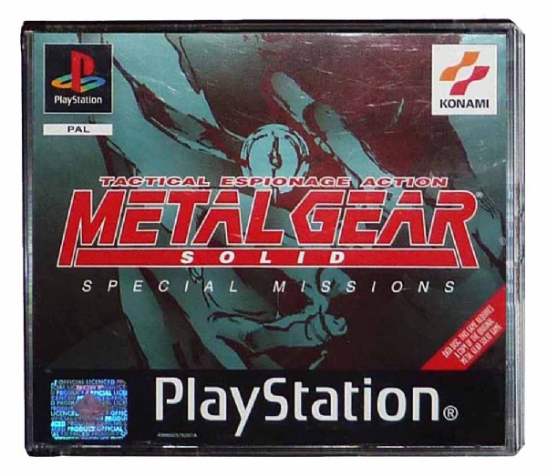 METAL GEAR SOLID: SPECIAL MISSIONS (PS1 Game) VR Playstation B ...