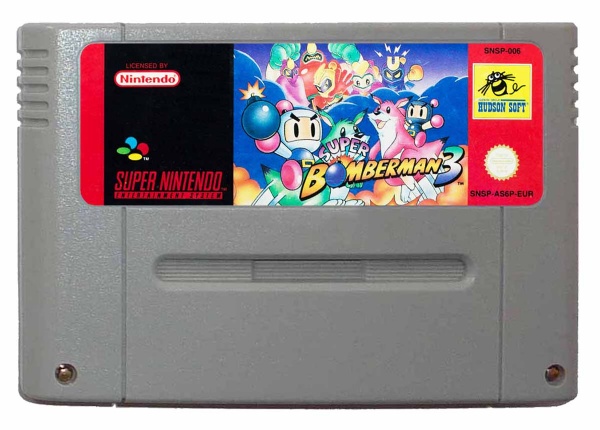 Super Bomberman 3 SFC (B) – Retro Games Japan