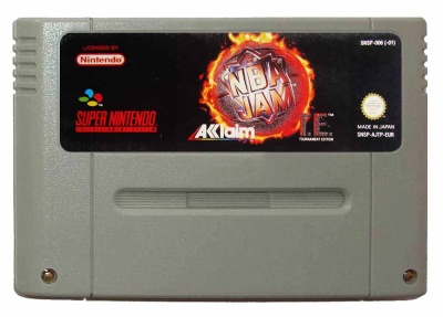 NBA Jam Tournament Edition SNES Super Nintendo