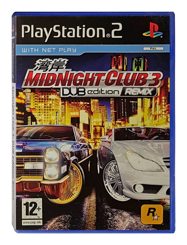 midnight club 3 dub edition ps2